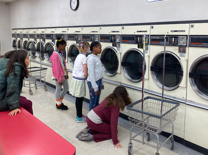 Gr 6 visit the laundromat