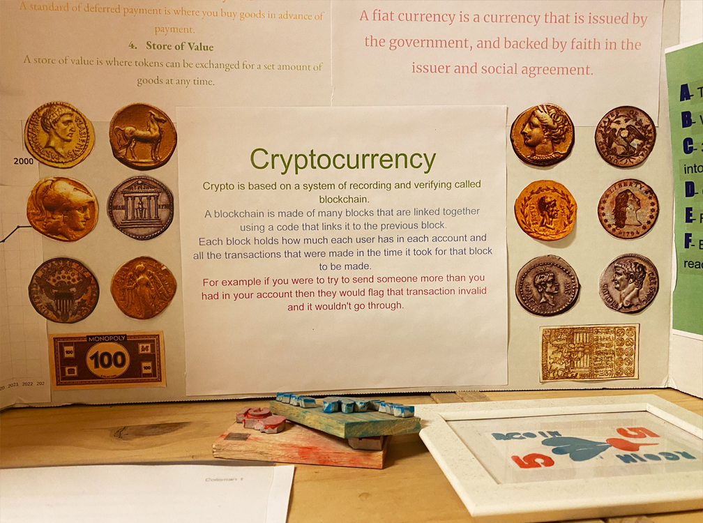 gr 8 Currency presentation board